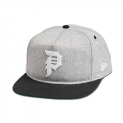 Primitive Dirty P Minor League Snapback Cap Grey Heather