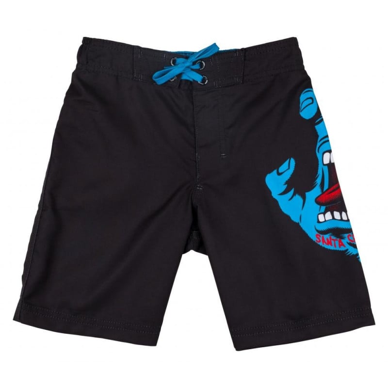 Santa Cruz Screaming Hand Boardie Kids Boardshorts Black Santa Cruz Screaming Hand Boardie Kids Boardshorts Black