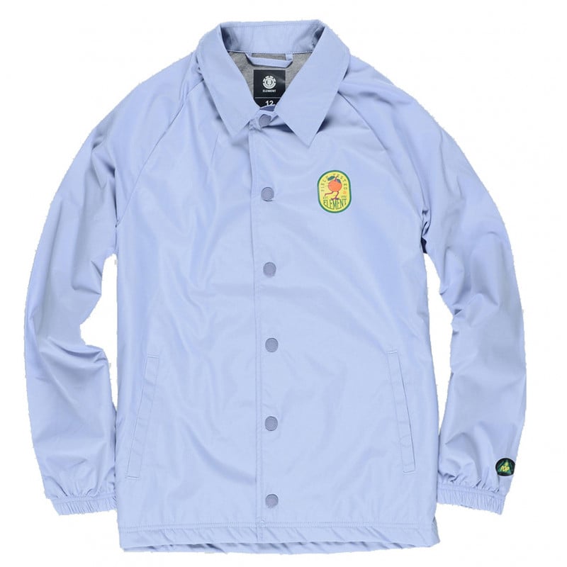 Element Yawye Coach Jacket Kids Blue Fade