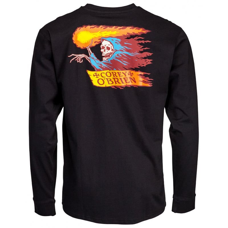 Santa Cruz Corey Reaper Longsleeve Black