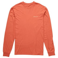 RVCA Women's Day Longsleeve Red Clay