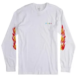 RVCA Firing Pins Longsleeve White