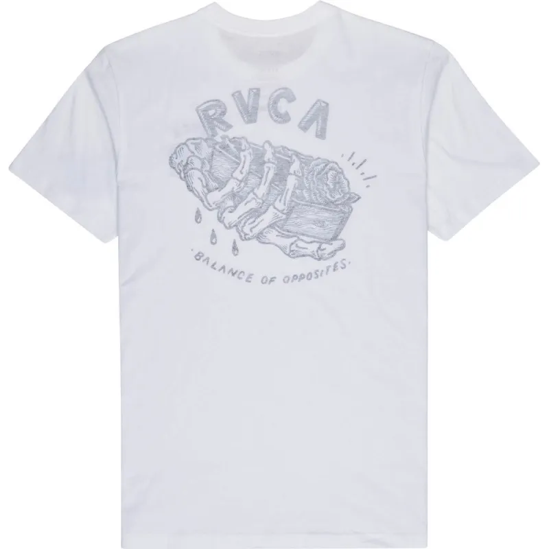 RVCA Gift Front T-Shirt White