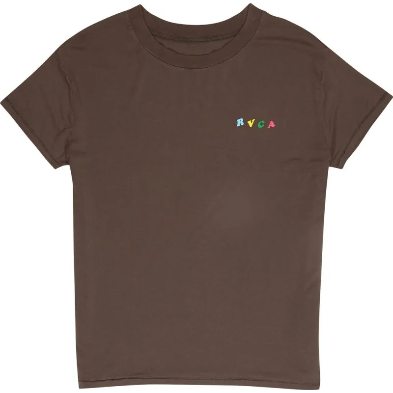 RVCA Dolphin Club Women's T-shirt Greyskull
