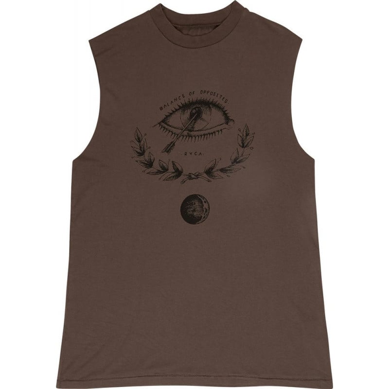 RVCA Benj Women's Tanktop Greyskull