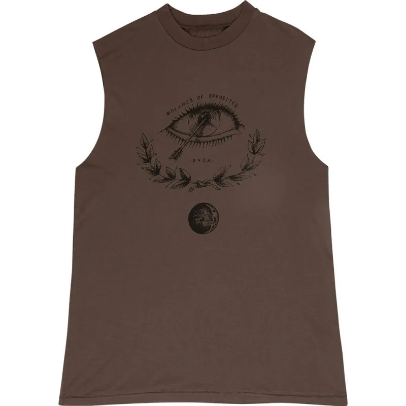 RVCA Benj Women's Tanktop Greyskull