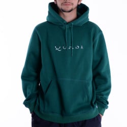 Quasi Wordmark Hoodie Forest