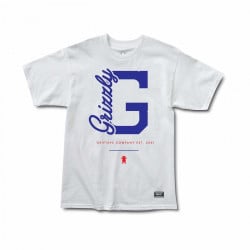 Grizzly G Side T-Shirt White