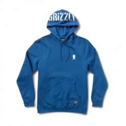 Grizzly Off The Block Hoodie Royal Blue