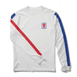 Es x Grizzly Racquet Longsleeve White