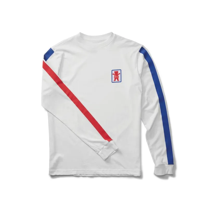 Es x Grizzly Racquet Longsleeve White