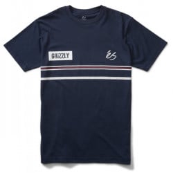 Es x Grizzly Game T-Shirt Blue