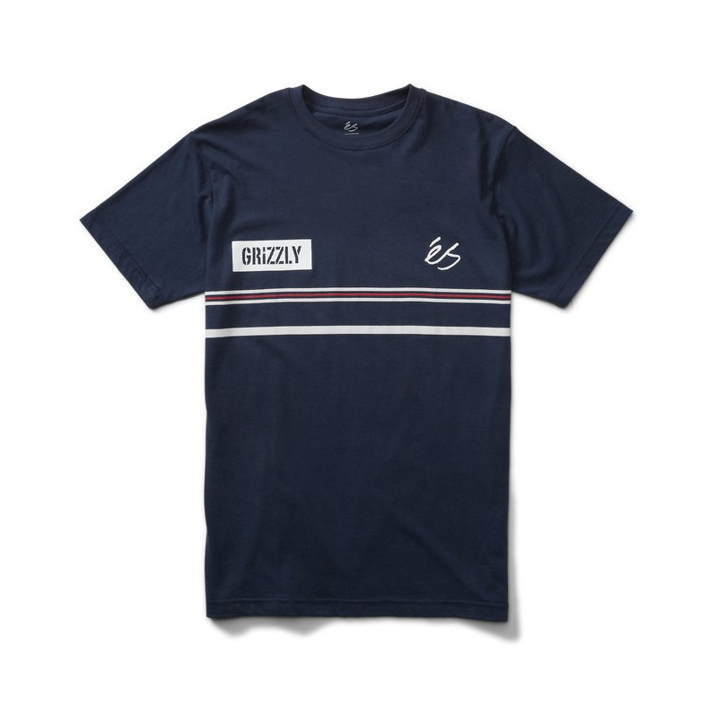 Es x Grizzly Game T-Shirt Blue Es x Grizzly Game T-Shirt Blue