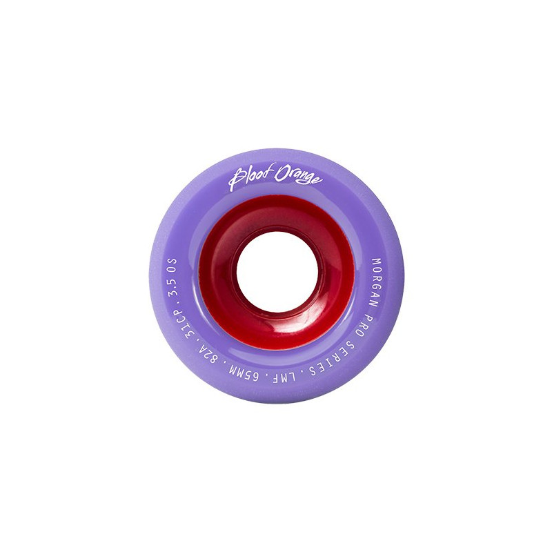 Blood Orange Morgan Pro Pastel 65mm Wheels