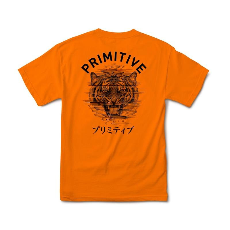 Primitive Tiger T-Shirt Orange kopen 