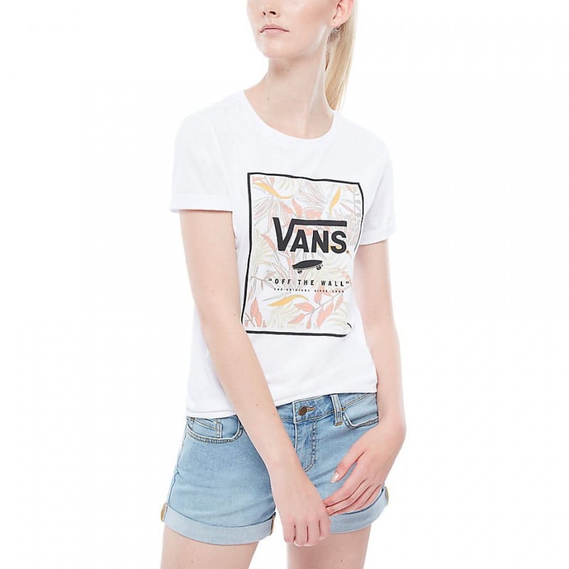 Vans Trop Top Women's T-shirt White