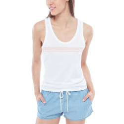Vans Script Stripe Tanktop White