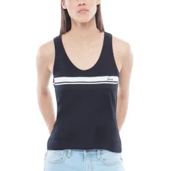 Vans Script Stripe Tanktop Black