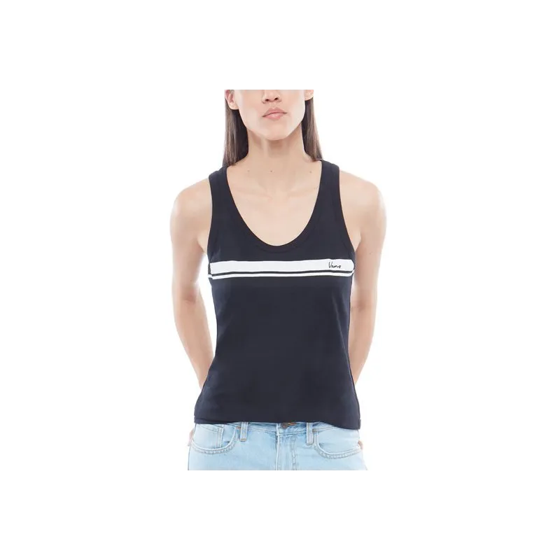 Vans Script Stripe Tanktop Black
