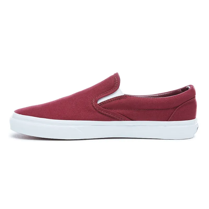 Vans Classic Slip-On Mono Canvas Cabernet Schoenen
