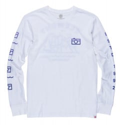 Element Lens Longsleeve Optic White