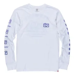 Element Lens Longsleeve Optic White