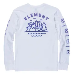 Element Lens Longsleeve Optic White