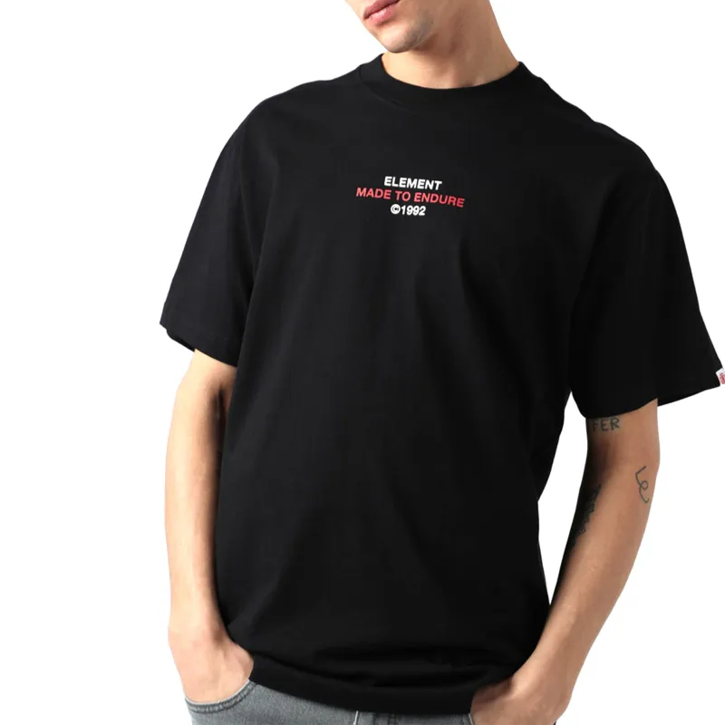 Element Test T-Shirt Flint Black