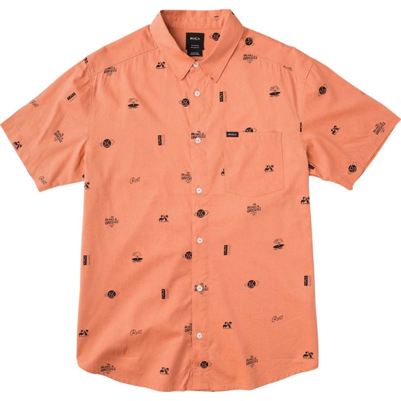 RVCA Mowgli Shirt Terracota