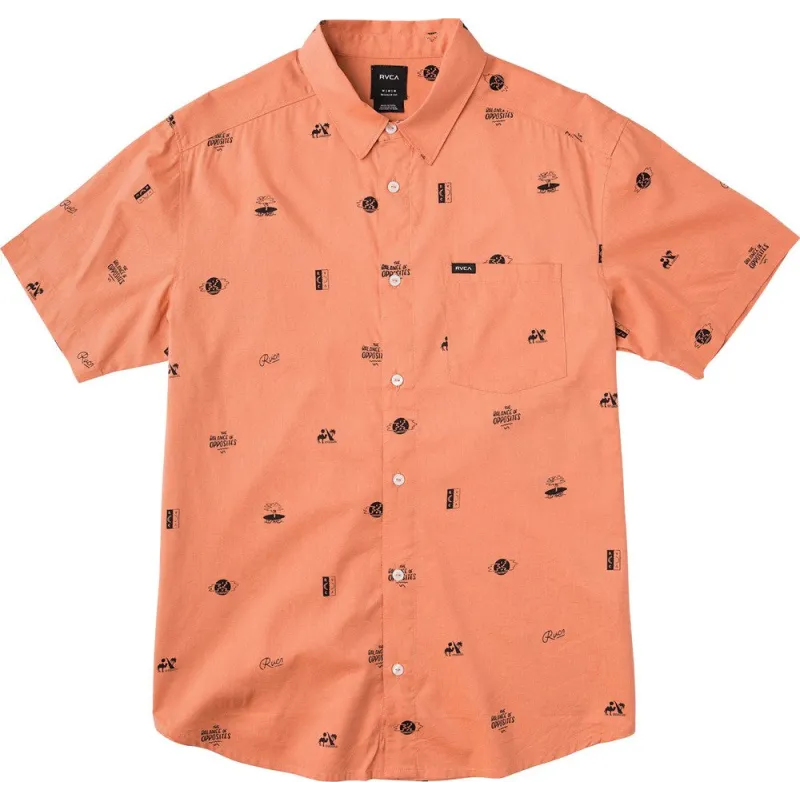 RVCA Mowgli Shirt Terracota