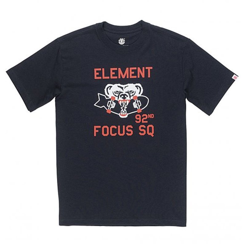 Element Focus T-Shirt Flint Black