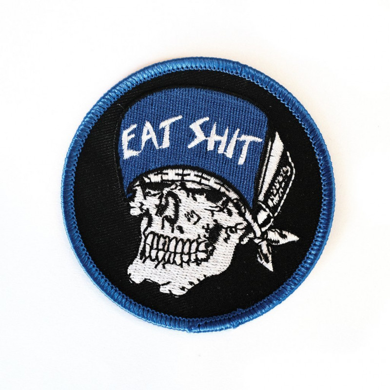 Dogtown Suicidal Embroidered Eat Shit Patch