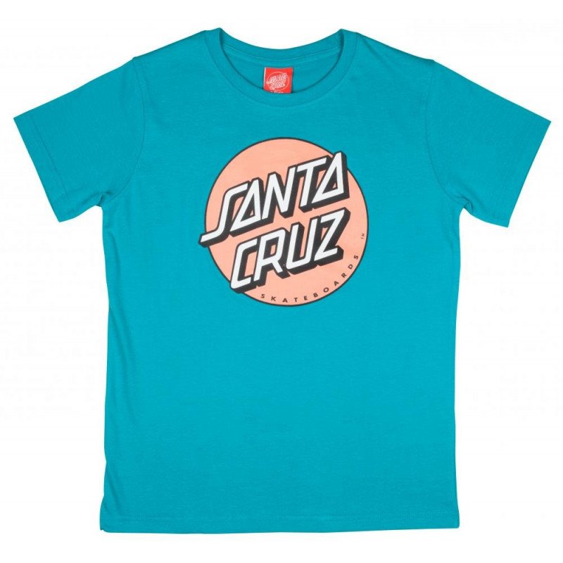 Buy Santa Cruz Classic Dot Kids TShirt Lake Blue at Europe