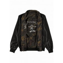 Thrasher Gonz Reversible Coach Jacket Black/Camo