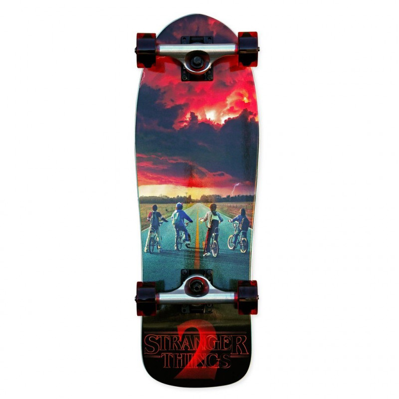 Madrid X Stranger Things - Road Poster Mini Cruiser 25" - Cruiser Skateboard Complete Madrid X Stranger Things - Road Poster Mini Cruiser 25" - Cruiser Skateboard Complete