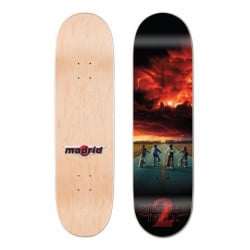 Madrid X Stranger Things Road Poster Street 8.25" - Deck Only