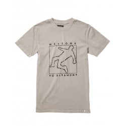 Altamont Welcome To T-Shirt Warm Grey