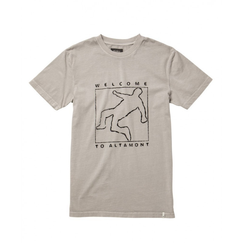 Altamont Welcome To T-Shirt Warm Grey