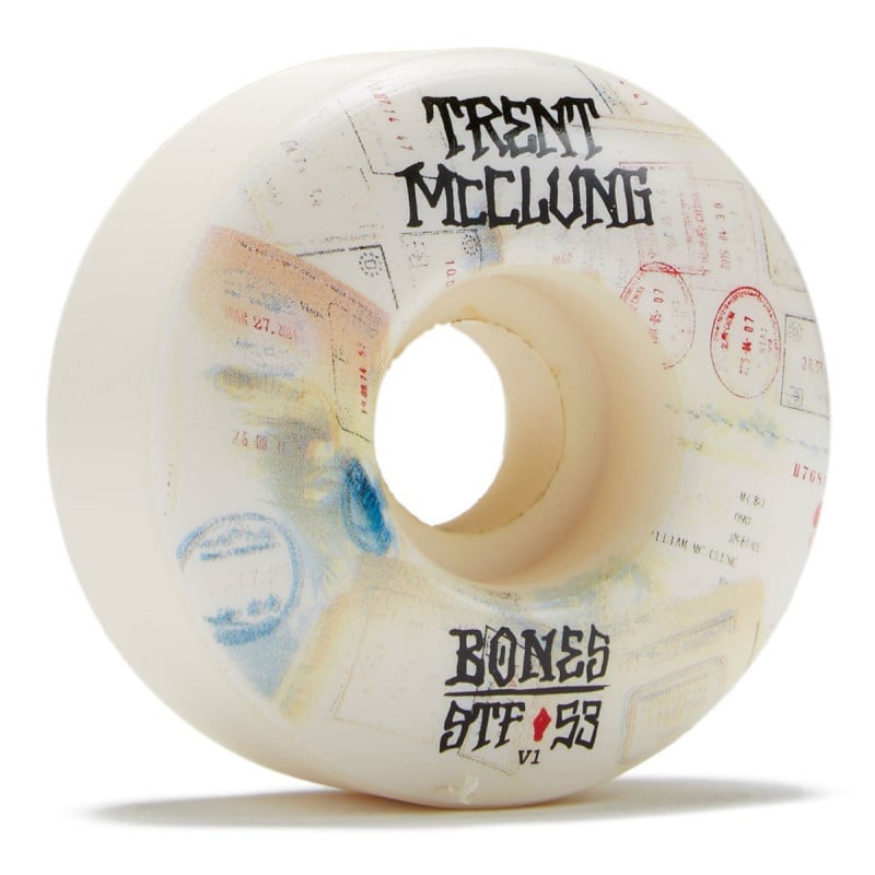 Bones McClung Passport V1 53mm Skateboard Rollen