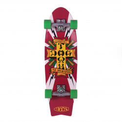 Dogtown Death To Invaders Mini Cruiser 8.5" Dogtown Trucks White - Complete