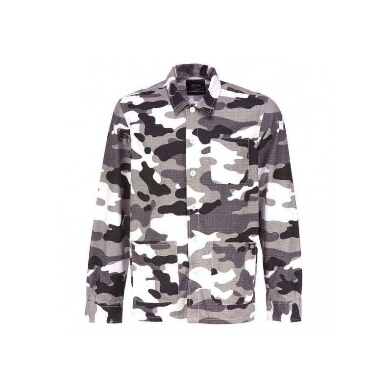 Dickies Kempton Shirt White Camo