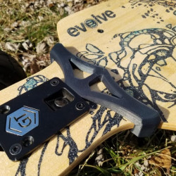 Flatland 3D Toestop for Evolve Bamboo GT