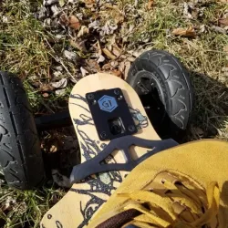 Flatland 3D Toestop for Evolve Bamboo GT