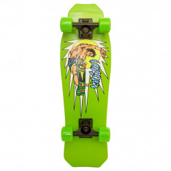 Hosoi Hammerhead Rocket Air Mini Cruiser Lime - Old School Skateboard Complete