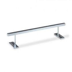 Blackriver Ramps Ironrail Square Silver For Fingerboard