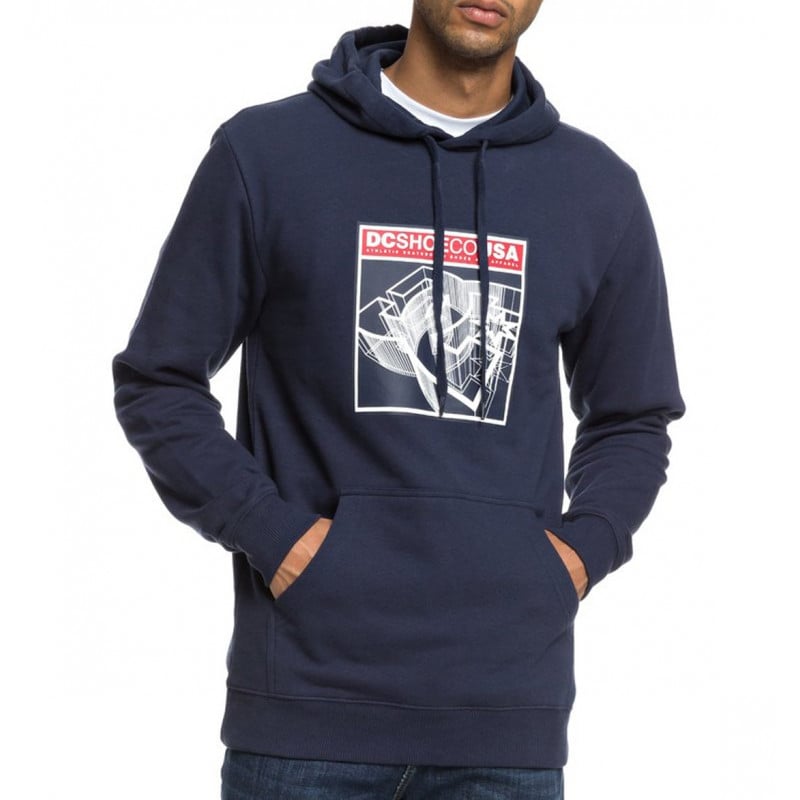 DC USA Terrain Hoodie Black Iris DC USA Terrain Hoodie Black Iris