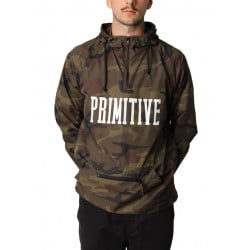 Primitive Collegiate Anorak Jacket Camo