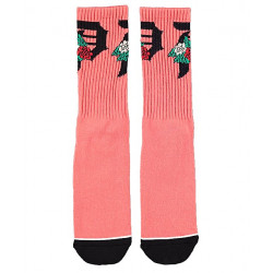 Primitive Dos Flores Crew Socks Coral