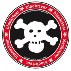 Blackriver Ramps Sticker M 'Blackriver Skull'