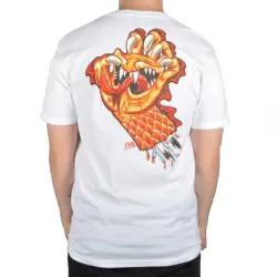 Santa Cruz Cab Hand T-Shirt White